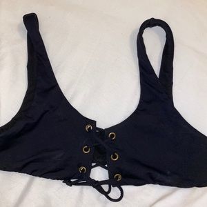 Black billabong bikini top